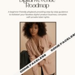 Digital Revenue Roadmap &ndash; Gone Faceless, step-by-step guidance for faceless digital business.