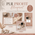PLR Profit Blueprint digital product roadmap for profitable digital products and passive income.