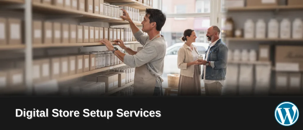 Digital products and resell rights for online entrepreneurs and digital store setup services.