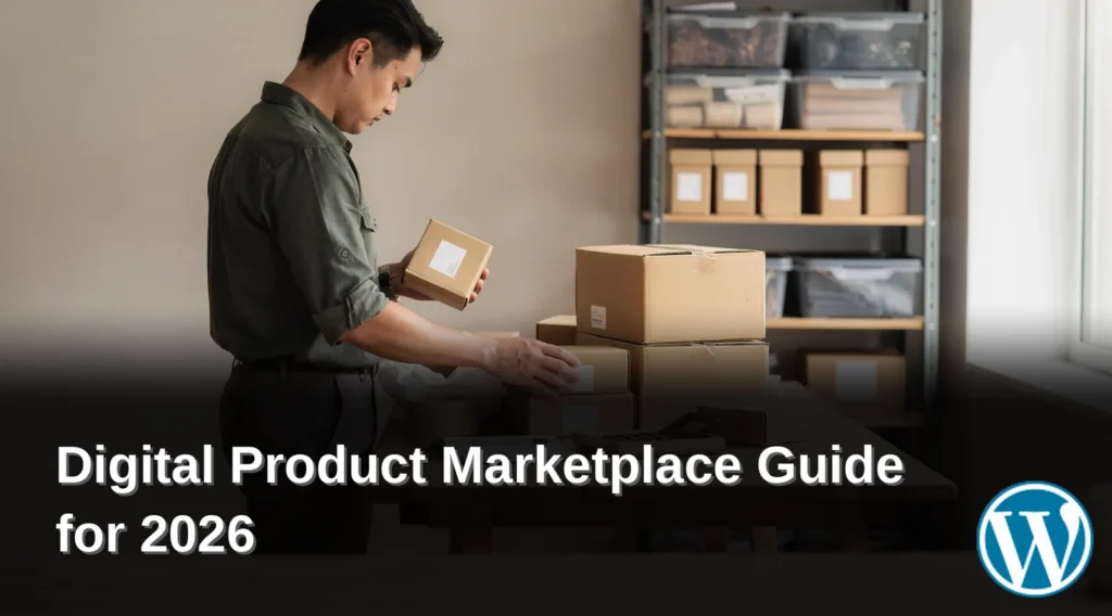 Sellers can start selling using ready-made digital downloads instead of building a product from scratch