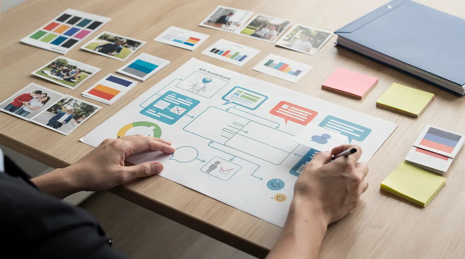 Reviewing a centralized library of over 3000 organized AI course videos helps marketers build
